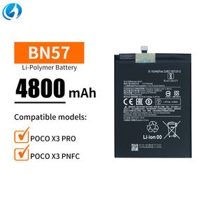 Batería recargable de polímero de litio <span class=keywords><strong>BN57</strong></span> Batería de teléfono móvil para <span class=keywords><strong>Xiaomi</strong></span> Poco X3 Pro Poco X3 PNFC - Product Image 2