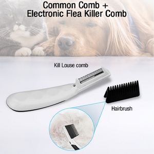 Aucun mal aux humains ou aux animaux de compagnie peigne à poux électrique dissolvant de poux peigne à poux électrique pour bébés - Product Image 5