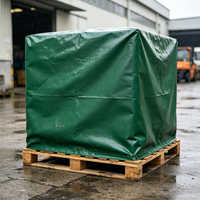 Bâche en polyester tissé enduit de PVC 100% ripstop, imperméable, résistante au soleil, de poids moyen, pour la protection des machines