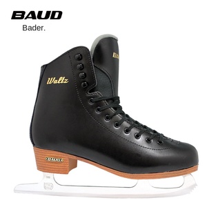Chaussures de patinage pour adultes Baide, pour femmes et hommes, en cuir et acier carbone, semelle intérieure amortissante, roues de patins à roulettes, patinage pour débutants - Product Image 3