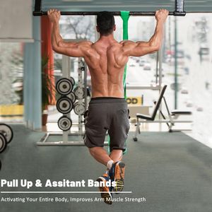 Bandes <span class=keywords><strong>de</strong></span> résistance longues et robustes en TPE NIACONN pour l'exercice à domicile, la musculation, la remise en forme, l'entraînement <span class=keywords><strong>de</strong></span> force, la musculation - Product Image 3
