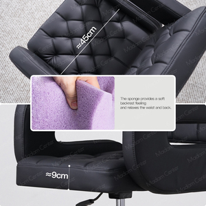 Ghế trang điểm, ghế làm móng, ghế salon cao cấp Madamcenter Luxury Royal Technician, có bánh xe, dành cho chuyên viên làm đẹp - Product Image 5