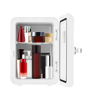 Mini <span class=keywords><strong>nevera</strong></span> 4L puede cuidado de la piel <span class=keywords><strong>nevera</strong></span> portátil pequeño refrigerador para el cuidado de la piel bebidas alimentos cosméticos hogar Oficina - Product Image 3