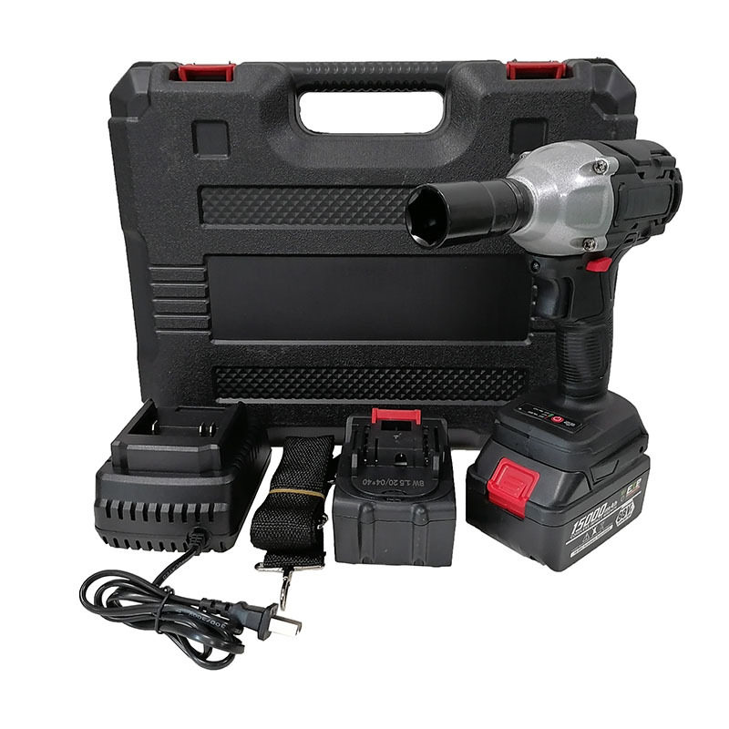 Power Tools Li-Ion Battery Cordless Brushless Electric Impact Wheel Wrench For Car