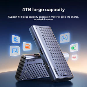 UGREEN 10Gbps <span class=keywords><strong>M</strong></span>.2 NVMe custodia, custodia Anti-goccia SSD per MacBook, supporto custodia in alluminio <span class=keywords><strong>M</strong></span>.2 NVMe/SATA SSD - Product Image 5