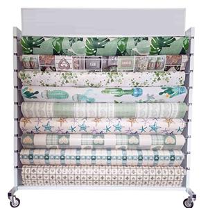 Espositore per Tovaglie Autoportante Dimensioni Personalizzabili per Negozi al Dettaglio Espositore Bifacciale per Tovaglie - Product Image 4