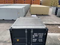 Nouvelle boîte de rangement étanche en acier robuste, résistante aux intempéries, pour expédition et stockage à sec