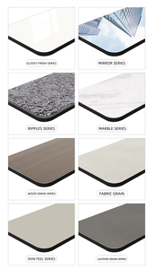 Muestra gratis de pizarra de cristal de carbono ondulado al agua chapa de madera de carbón de bambú revestimiento de pared/panel de techo y tablero - Product Image 4