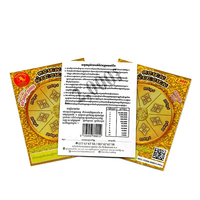 Billets de loterie Super Lotto personnalisés du fabricant, cartes à gratter gagnantes, impression numérique