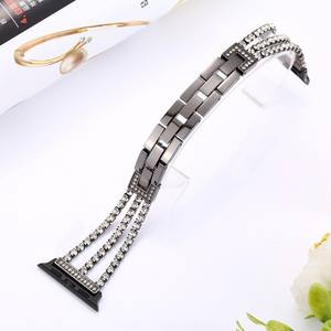 <span class=keywords><strong>Bracelet</strong></span> de remplacement en métal diamant pailleté pour femmes pour <span class=keywords><strong>Apple</strong></span> <span class=keywords><strong>Watch</strong></span> 49MM 45MM <span class=keywords><strong>44MM</strong></span> 42MM <span class=keywords><strong>Bracelet</strong></span> de montre de bijoux pour IWatch Series 9 8 7 - Product Image 6