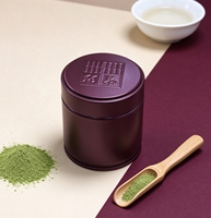 Boîte en fer de qualité alimentaire 30g 50g, boîte à matcha vide, boîte à thé en métal hermétique, emballage rond en métal, boîtes personnalisées en métal