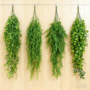 Plante murale artificielle en plastique <span class=keywords><strong>pour</strong></span> la décoration <span class=keywords><strong>de</strong></span> bureau, <span class=keywords><strong>de</strong></span> mariage et <span class=keywords><strong>de</strong></span> la maison, plantes artificielles, fausse fougère - Product Image 3