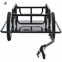 Ventes chaudes Remorque de transport de marchandises pour vélo avec revêtement en poudre antirouille