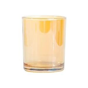 Bougies parfumées atmosphériques de haute valeur, gobelets minimalistes ronds en verre transparent pour la maison - Product Image 3