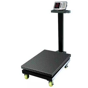 Industrielle Waage Hochpräzise <span class=keywords><strong>600KG</strong></span> 1000KG 1T Digital TCS Elektronische Plattform waage Schwere Bank waage mit Rad - Product Image 1