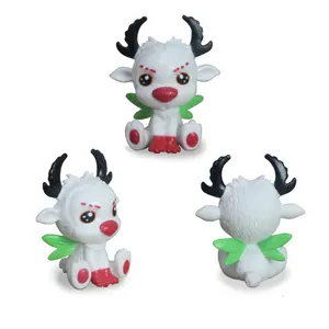 Mini monster action figure toys for collection, promotional toys gifts, plastic capusle toy