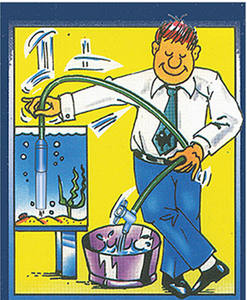 Grote aquariumstofzuiger voor zand en grind, instant sifon, reinigingsset voor aquariums - Product Image 5