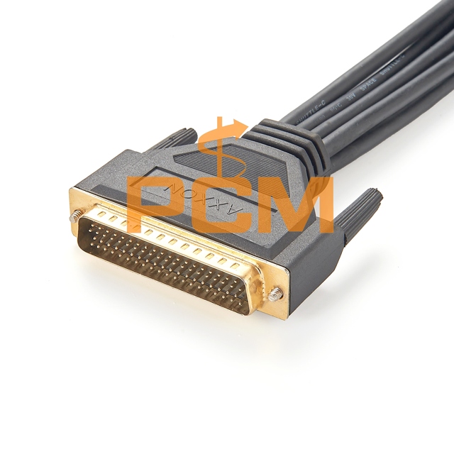 DB78 to DB9 DB25 Female Breakout Cable, D-Subminiature D-SUB Cable Assemblies DB9, DB15, DB26, DB37, DB44, DB50, DB62, DB78