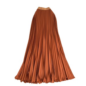 Jupe plissée Annshine style <span class=keywords><strong>euro</strong></span>-américain, coupe évasée, classique et polyvalente, taille haute, amincissante, ligne A, longueur midi - Product Image 5
