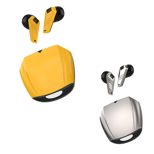 Wireless TWS Gaming Earbuds Bt 5.0 In-Ear Headphones Ear Hook Style Low-Latency Stereo Headset Gaming Water Resistance