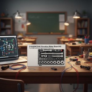 Kit de Placa Educativa 519/606CEAK para Proyectos de Aprendizaje STEM y Electrónica DIY - Product Image 3