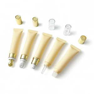 Tubo per Lucidalabbra da 10ml 15ml 20ml, Confezione Cosmetica in Plastica con Logo Personalizzato, Stampa a Caldo Rosa Oro - Product Image 4
