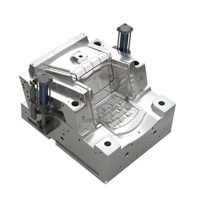 Fabricant de moules d'injection plastique sur mesure de grande taille avec machine de 1600T pour aquarium, poubelle et seau, service de moulage OEM