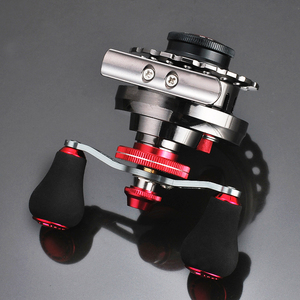 Thằn lằn theo mùa câu cá Gear và phụ kiện chất lượng cao 8 + 1BB CNC kim loại Reel xử lý cổ điển Trung Quốc bay câu cá cuộn bè Reel - Product Image 5