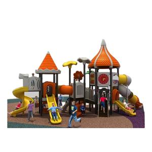 Toboggan d'équipement de terrain de jeux extérieur pour enfants d'usine chinoise sur <span class=keywords><strong>parc</strong></span>/école/bâtiment style forêt - Product Image 1