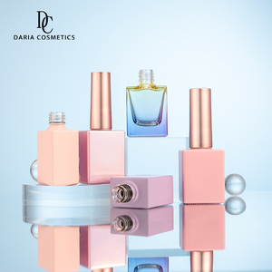 Muestra gratis al mejor precio color personalizado mate sauqre <span class=keywords><strong>10</strong></span> envase de esmalte de uñas de vidrio vacío con cepillo ovalado - Product Image 3