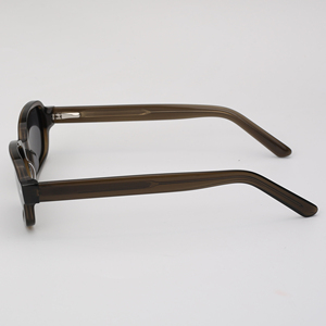 Nuevas Gafas de Sol Rectangulares Estrechas SA0465 con Montura Completa en Tortuga, Protección UV400 para Adultos - Product Image 4