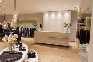 Thương Mại Sáng Tạo Độc Đáo Bán Lẻ Vải Cửa Hàng Cash <span class=keywords><strong>Counter</strong></span> Bảng Thiết Kế - Product Image 5