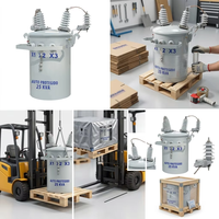 Transformateur monté sur poteau de distribution d'énergie urbaine haute performance à faible perte 50 kVA 15 kV/415 V ANSI C57.12