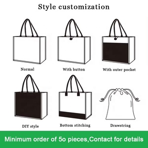 <span class=keywords><strong>Sac</strong></span> fourre-tout en jute de plage personnalisé avec pochette de maquillage en toile de jute monogramme cadeaux d'anniversaire pour femmes <span class=keywords><strong>soeur</strong></span> maman demoiselle d'honneur - Product Image 3