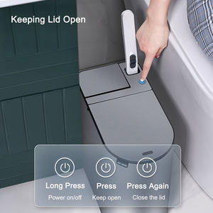 <span class=keywords><strong>Cubo</strong></span> de <span class=keywords><strong>Basura</strong></span> Inteligente OEM ODM con Sensor, Apertura Automática de Tapa, con Escobilla Desechable para Inodoro, <span class=keywords><strong>Cubo</strong></span> de Baño Estrecho para Espacios Pequeños, Uso Doméstico - Product Image 5