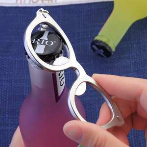 Kim loại kính khung <span class=keywords><strong>keychain</strong></span> sáng tạo kim loại vui Đồ chơi bia chai Opener kính khung Mặt dây chuyền chính cá nhân đường phố <span class=keywords><strong>Keychain</strong></span> - Product Image 2