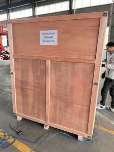 Platform Pengangkat Bergerak Seri <span class=keywords><strong>4M</strong></span> German Haulke, Platform Kerja <span class=keywords><strong>Scissor</strong></span> Lift Crawler untuk Dijual - Product Image 6