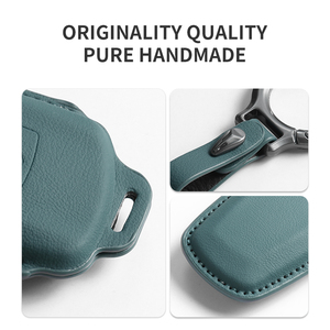 Housse de clé de voiture en cuir de couleur d'origine pour Geely Star Vow Geome Emgrand X7 Ex7 Coolray, anti-rayures, housse de clé de voiture automatique Sll - Product Image 5
