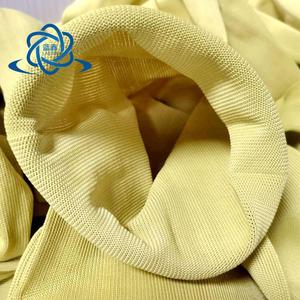 Tubo de Fibra de Aramida de 100 mm, Resistente al Calor y a las Llamas, Material de Aislamiento, Tubo de Aramida Tejido Amarillo - Product Image 1