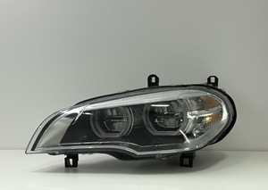 Per BMW X5 E70 2008-2013 Gruppo <span class=keywords><strong>Fari</strong></span> LED <span class=keywords><strong>Angel</strong></span> Eye con Lente Proiettore Bicolore DRL e Luci Diurne - Product Image 4