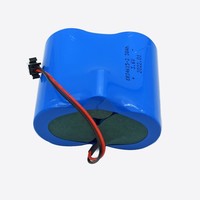 Baterai ER14250S Li/SOCl2 Sekali Pakai dengan Sambungan Las, Ukuran 1/2 AA, 3.6V, 1200mAh, Beroperasi dalam Mode Suhu Tinggi -50/80 ℃