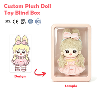 Peluche personnalisée en forme de lapin avec robe rose et nœud, conception OEM ODM, personnalisation d'échantillons, jouet en peluche pour promotion et cadeaux