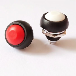 สวิตช์ PBS-33B 2Pin มินิสวิตช์ 12 มม. 12V 1A กันน้ำ สวิตช์กดแบบกดติดปล่อยดับ ตั้งค่าใหม่ได้ ไม่ล็อค - Product Image 2