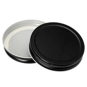 63-400 Couvercle <span class=keywords><strong>CT</strong></span> en métal noir avec revêtement en plastisol - Product Image 1