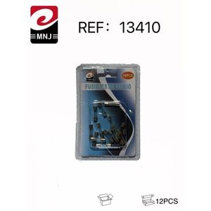 MNJ Fuse 12Pcs Automotive Glass Type Car Electrical Protection Ref 13410 - Product Image 3