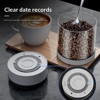 Bocal de Conservation Alimentaire en Verre Écologique Hermétique de Luxe Léger avec Suivi Automatique de la Date par Commande Directe