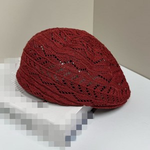 2026 New Fashion Chic Women <strong>Ladies</strong> <strong>crochet</strong> breathable Pillbox Hats <strong>Beret</strong> ivy newsboy cap hats driver hat - Product Image 3
