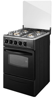 Four à gaz de bonne qualité et au meilleur prix, cuisinière à gaz autonome à 4 brûleurs avec four à gaz