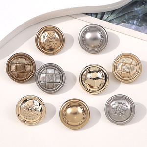<span class=keywords><strong>Bottoni</strong></span> in Metallo Dorato Vintage per <span class=keywords><strong>Blazer</strong></span>, Pomelli Decorativi in Lega Retrò per Cucito, per Abiti Tradizionali Estivi da Uomo e Donna - Product Image 5