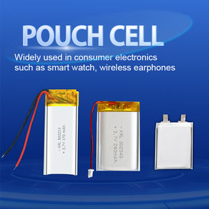 Batería de Litio en Bolsa de 3.7V y 170 mAh, Modelo 601230, Fabricante, Forma/Conector Personalizados, Supera las Expectativas de Duración - Product Image 2